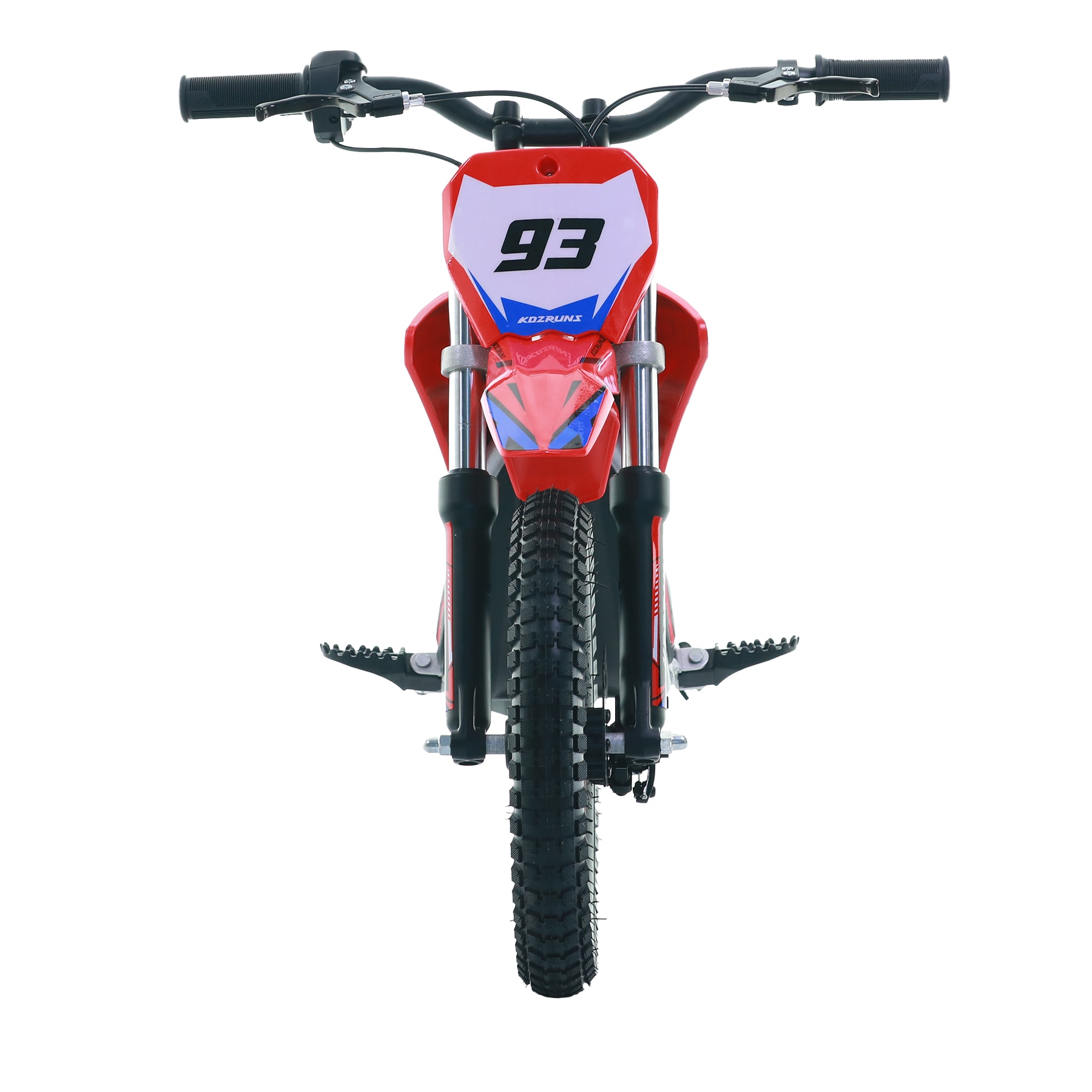 MX-E350 - Motocross Bike For Aged 4-8, 350W Internal Transmission Chassis, 18km/h, RGB Support, Front And Rear Shock Springs, Mechanical Disc Brakes_voghion.com
